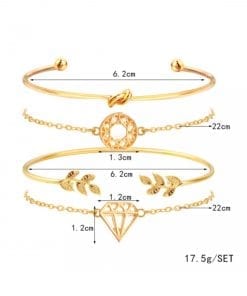 Golden Armbandasett - Image 3