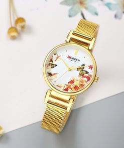 Úr fyrir dömur - Curren Blanche Gold - Lúxúr